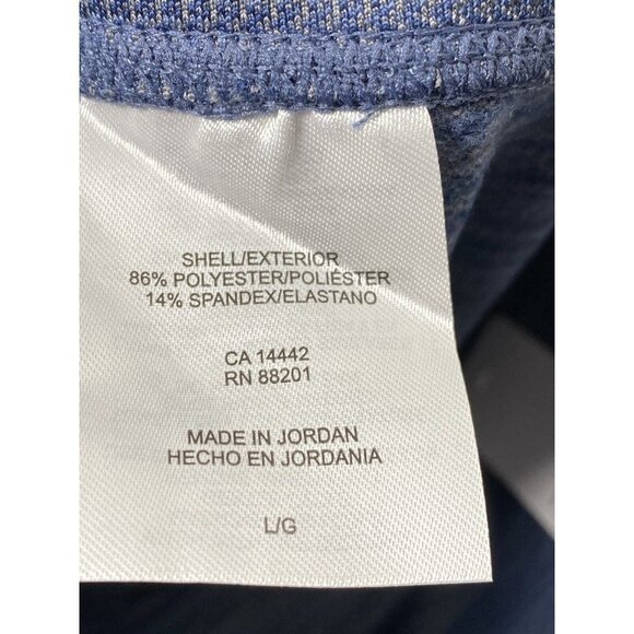 Mondetta Womens Large Blue Performance Luxury High‎ Waisted Full Length Leggings - Picture 7 of 10